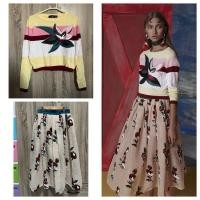 ราคา ชุดเซตกระโปรงงานป้าย (24790652370)