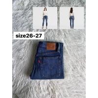ราคา กางเกงยีนส์ลีวาย 501 Skinny แท้%มือสอง (24431042555)