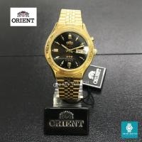 ราคา นาฬิกาข้อมือ Orient 3 Star รุ่น FEM0301PB9 สายทอง หน้าดำ (4034171983)