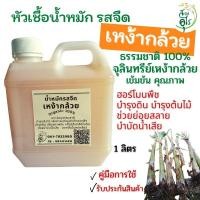ราคา จุลินทรีย์หน่อกล้วย 1ลิตร ฮอร์โมนพืช น้ำหมักหน่อกล้วย หัวเชื้อ แท้เข้มข้น คุณภาพ น้ำหมักรสจืด บำรุงดิน บำรุงต้นไม้ (18770107078)