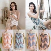 ราคา เสื้อลูกไม้ไหล่เฉียงใส่เป็นมินิเดรสได้ สีทูโทนสไตล์คุณใหม่ดาวิกางานป้ายViv (7867108992)