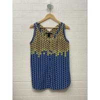 ราคา เสื้อแขนกุดลายกราฟฟิค มือสองผ้า silk แบรนด์ Marc by Marc Jacobs (26932410143)