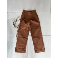 ราคา Penne Pants in brown (beforesunset studio) size L (28672149034)