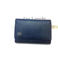 ราคา ✨กระเป๋าตังค์ใบกลาง Guy Laroche สีน้ำเงิน ด้านในสีเหลือง (82681529)