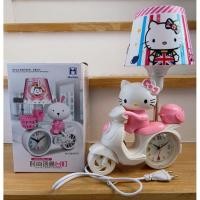 ราคา โคมไฟนาฬิกาคิตตี้ขับมอเตอร์ไซค์ (18155896224)