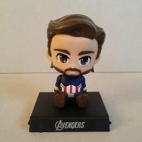 ราคา ตุ๊กตาหัวโยก หัวโยกสปริง แท่นวางมือถือ ที่ตั้งมือถือ Captain America กัปตันอเมริกา (3612233717)
