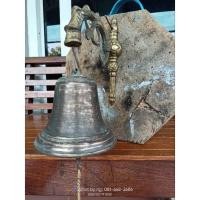 ราคา ระฆังทองเหลืองเก่าขนาด 5.5 นิ้วพร้อมชุดแขวน (21946372810)