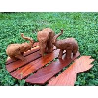 ราคา ไม้สักแกะสลักรูปครอบครัวช้างแม่ช้าง1ตัว ลูกช้าง2 ตัว แกะสลักด้วยช่างพื้นบ้านทำด้วยมือมีเอกลักษณ์เฉพาะชิ้นงาน (44152906094)