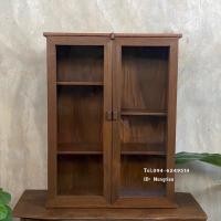 ราคา ตู้ยาไม้สัก ตู้ยาสามัญประจำบ้าน(เปิด2บาน) ขนาดใหญ่ (9451459309)