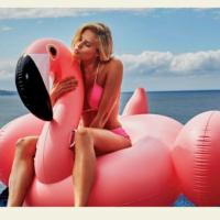 ราคา ห่วงยางแฟนซี ฟลามิงโก้ชมพูอ่อน (516098666)