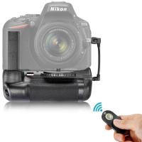ราคา Battery Grip สำหรับกล้อง DSLR Nikon D5500 แถมรีโมทคอนโทรล IR (215927790)