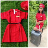 ราคา ชุดแอร์โฮสเตสเด็ก#ชุดอาชีพเด็ก#ชุดการบิน (7597225495)