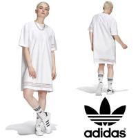 ราคา adidas Originals TEE DRESS GN3248 White Used like new (25514949346)