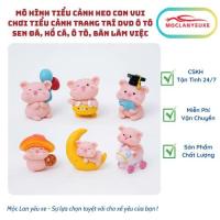 ราคา ลูกหมูโมเดลจิ๋วเล่นภูมิทัศน์ขนาดเล็กตกแต่งรถดีวีดีหินโลตัส, พิพิธภัณฑ์สัตว์น้ํา, รถ, โต๊ะ - แมกโนเลียรักรถ (44301790111)