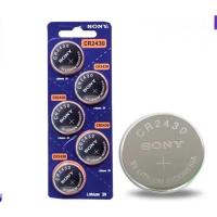 ราคา ถ่านSONY CR2430 Lithium 3V แพค5ก้อน (26579275729)