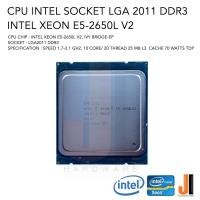 ราคา CPU Intel Xeon E5-2650L V2 10 Core/ 20 Thread 70 Watts No Fan Socket LGA 2011 DDR3 (สินค้ามือสองสภาพดีมีการรับประกัน) (21818807664)