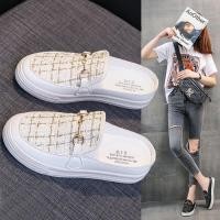 ราคา ส่งจากไทยรองเท้าผู้หญิง รองเท้าเปิดส้น เสริมส้นช่วยเสริมบุคลิคภาพ ทรงสวย ฮิตตลอดกาล งานดีไม่ผิดหวังแน่นอน (9835236006)