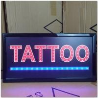 ราคา TATTOO ป้ายไฟ LED ป้ายไฟหน้าร้าน เม็คLED เเบบประหยัดไฟ ร้านมีบริการรับทำป้ายพร้อมออกเเบบ (27013693698)