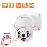 ราคา 5MPXMEYE icsee Pro FHD 5MP WiFi PTZกล้อง CCTV IP Camera กลางแจ้ง ซูมAiมนุษย์ DETECT กล้องไร้สาย P2P เสียง ONVIF (13019011079)