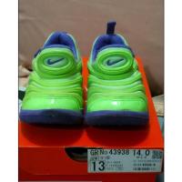 ราคา รองเท้าผ้าใบเด็ก Nike dynamo free สีเขียว ของแท้ มือสอง (5993972328)