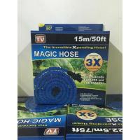 ราคา Magic Hose สายยางยืดหดได้ ความยาว 15 เมตร (**ใช้กับหัวก๊อกแบบเกลียว) (21206468)