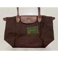 ราคา กระเป๋าlongchamp le pliag น้ำตาล มือ2 หูยาว brandแท้ กระเป๋าสะพาย กระเป๋าถือ (12629679232)