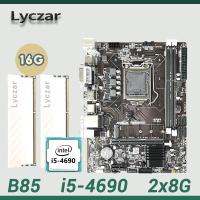 ราคา Lyczar kit เมนบอร์ด (B85)+CPU(i5-4690)+Memory(2x8G DDR3 1600) (27882103844)