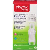 ราคา ʕ￫ᴥ￩ʔ ถุงนมรีฟิล 8-10 oz สำหรับเดินทาง ใส่ขวด Playtex Nurser พีเจ้นคอกว้าง ขวดนมใช้แล้วทิ้ง ขวดนมพกพา (13610091576)
