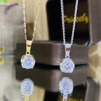 ราคา Princelyจี้เพชรพร้อมสร้อยคอทองคำแท้9เคของแท้100%มีบัตรรับประกัน (19849646238)