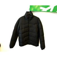 ราคา เสื้อกันหนาวขนเป็ดมือสอง GIORDANO สีดำ เรียบๆ กันหนาวกันละอองหิมะ ผ้าเบา สภาพดี (25279950153)