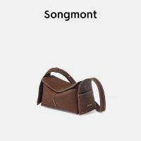 ราคา Used like super new!! Songmont Mini Drippy Roof Bag - Chocolate ของแท้1000% (27154177664)