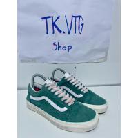 ราคา Vans old skool green มือ2 (29386815735)