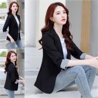 ราคา เสื้อคลุมสูท เสื้อคลุมใส่ทำงาน แจ็คเก็ต เสื้อคลุมเบลเซอร์สูทเกาหลี New Fashion women's (8358825039)