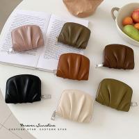 ราคา ผู้หญิงสไตล์เกาหลีกระเป๋าสตางค์สั้นออกแบบจีบสีทึบที่เรียบง่ายผู้ถือบัตรหลายบัตรสล็อตทุกการแข่งขันกระเป๋าสตางค์นักเรียนมินิกระเป๋าเหรียญ (28170470424)