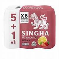 ราคา สิงห์ พิงก์เลมอนโซดา 330 มล. x 6 (29831667155)