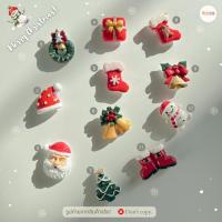 ราคา แม่เหล็กติดตู้เย็น ลายการ์ตูน ซานต้าครอส สโนว์แมน สไตส์คริสต์มาส Christmas magnets for refrigerator (29881071345)