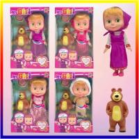 ราคา ตุ๊กตาการ์ตูนหมี Masha And Bear Masha Bear ขนาด 5 นิ้ว ของเล่นสําหรับเด็ก (19091102488)