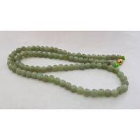 ราคา สร้อยปะคำหยกพม่าเจไดท์ สีเขียวเหลืองอโวคโด เนื้อเทียนกึ่งแก้ววาว (27772571441)
