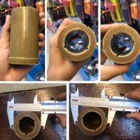 ราคา บูทท่อพญานาค ขนาด 53X33 มิล บู้ชยาง บูทยาง บูทท่อสูบน้ำพญานาค (สีเหลืองใส) บู้ทพญานาค อะไหล่ท่อพญานาค (23383585527)