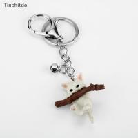 ราคา [Tinchitde] 3D น่ารักสัตว์แมวพวงกุญแจ Naughty Cat พร้อมสาขาเล่นจี้พวงกุญแจกระเป๋ารถ Charm คีย์แขวนเครื่องประดับของขวัญคู่ [ที่ต้องการ] (42650066048)