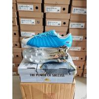 ราคา รองเท้าฟุตบอล Pan Balancer Touch X Elite สีฟ้าขาว ตัวท็อป​ไซส์​ 42/265 (27830474041)