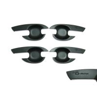 ราคา (4ประตู) ถาดรองมือเปิดประตู อีซูซุ ดีแม็กซ์ ปี 2012-2019 ถ้วยรองมือเปิด เบ้า สีดำด้าน Isuzu All New D-Max Stealth (3379196112)