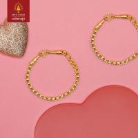 ราคา MTSGOLD สร้อยข้อมือ ครึ่งสลึง ห่วงคู่เด็ก (17611126115)