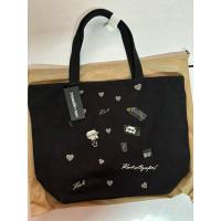 ราคา กระเป๋าผ้า canvas tote karl lagerfeld ใหม่ สีดำ (24873257140)