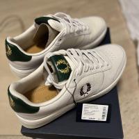 ราคา รองเท้า FRED PERRY ของแท้ ของใหม่ ทรงสวย ไซค์ UK7, USA8 (18520362920)