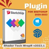 ราคา Shader Tech WrapR v2023.1 (ปลั๊กอิน - สร้างแผนที่ UV) Plugin for Sketchup 2020-2023 (29951768522)