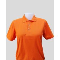 ราคา เสื้อโปโลสีส้ม ปกสีส้มล้วน/ปกสีส้มขลิบดำ 2 เส้น (20212859661)