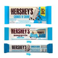 ราคา ขรม Hershey เฮอร์ชีส์ ช็อกโกแลตบาร์ รส คุกกี้แอนด์ครีม (25781296485)