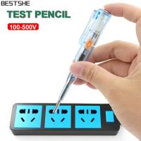 ราคา <bestshe> เครื่องทดสอบไฟฟ้าปากกาทดสอบแบบพกพาแบน Screwdrive เครื่องมือไฟฟ้าเครื่องทดสอบแรงดันไฟฟ้า (25589318397)