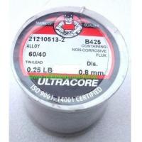 ราคา ตะกั่วเส้น Ultracore 60/40 ขนาด 0.8mm 0.25lb (1586413697)